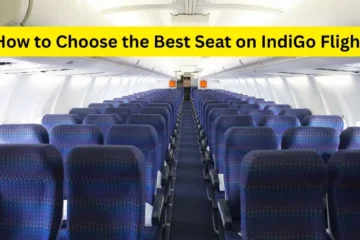 How to Choose the Best Seat on IndiGo Flight