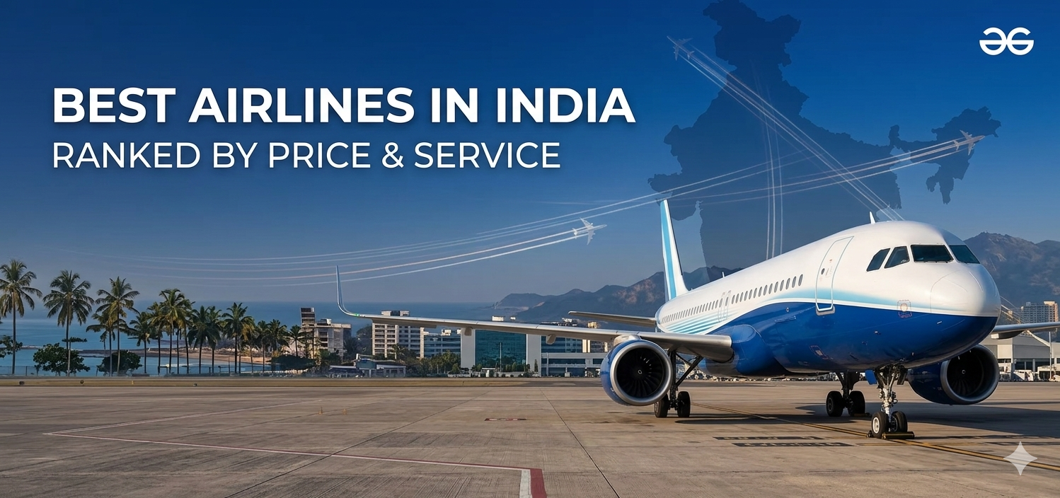 Best Airlines in India comparison of top airlines