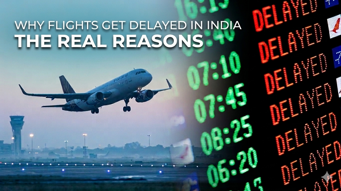 Flights Get Delayed in India