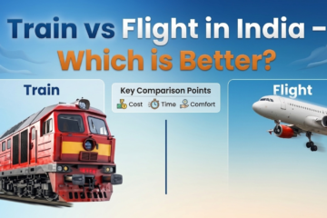 Train vs Flight in India train journey comparison